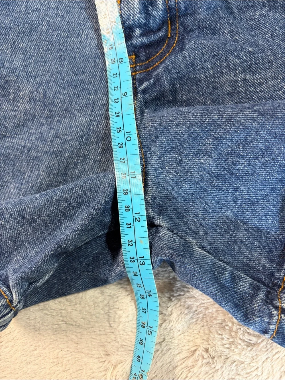 Y2k Halston high waisted jean shorts